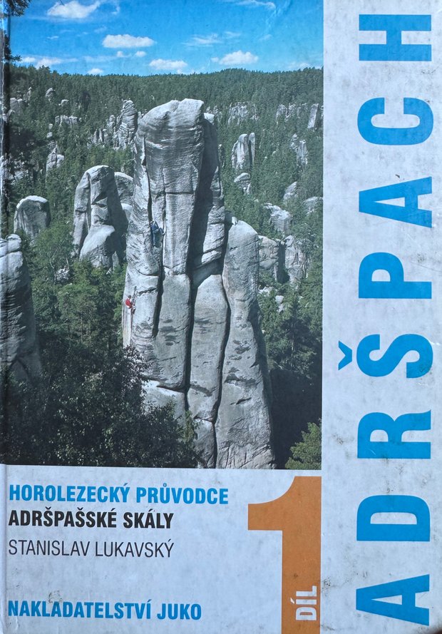 Mindrák na obálce adršpašského průvodce